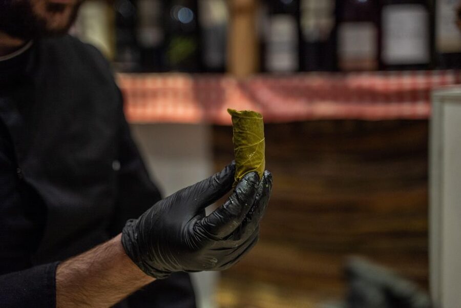 Athens: Cooking Class, Market Visit & Lunch at Local Tavern - Sitting down to eat what you made