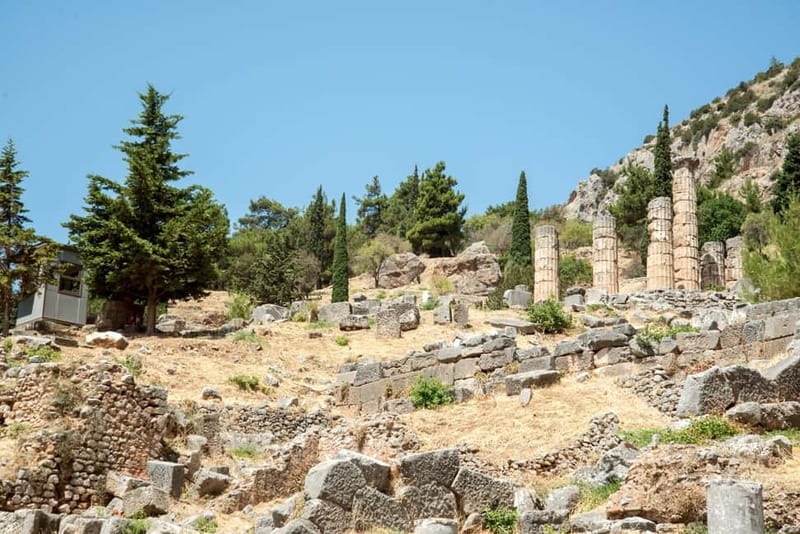 Athens: Delphi and Arachova Day Trip with Guide - Walking through Delphi’s sacred slopes