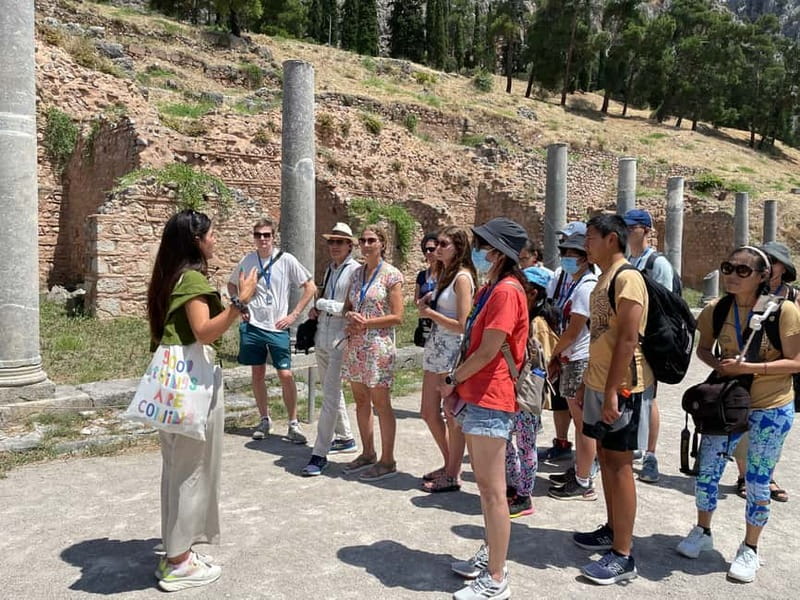Athens: Delphi Guided Trip with Optional Lunch and Entry - Meeting near the Acropolis and leaving Athens
