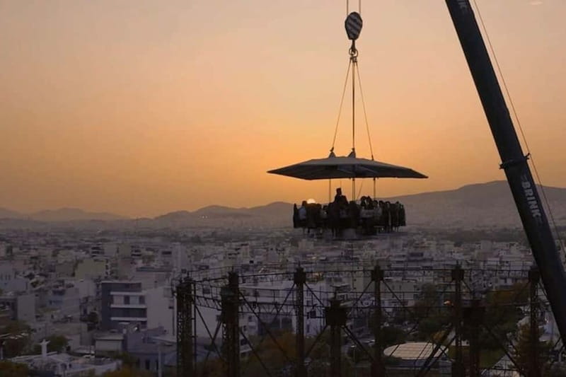 Athens: Dinner in the Sky Experience - Key points to know before booking