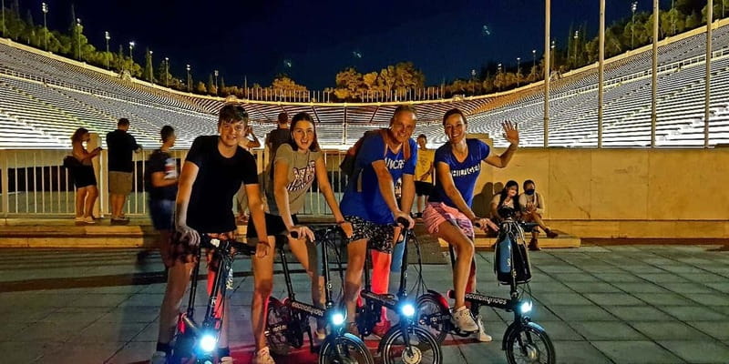Athens: Discover the City Electric Bike Night Tour - Syntagma Square and the evening guard ceremony