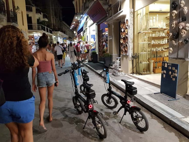 Athens: Discover the City Electric Bike Night Tour - Starting downtown and meeting the city’s grand institutions
