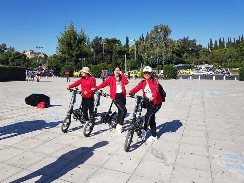 Athens: Discover the City Electric Bike Tour - Zappeion and the Panathenaic Stadium