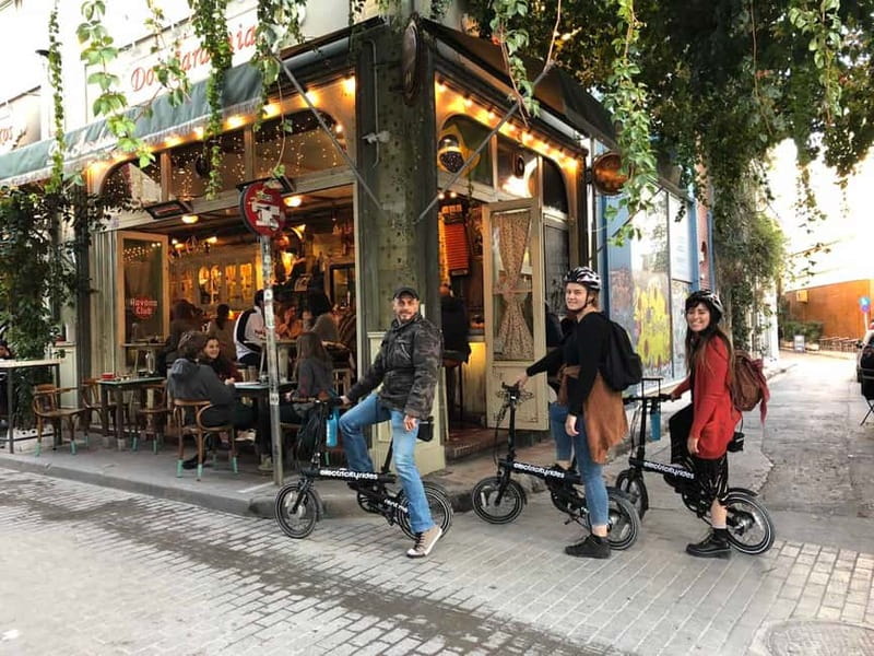Athens: Discover the City Electric Bike Tour - Olympian Zeus and the Acropolis views