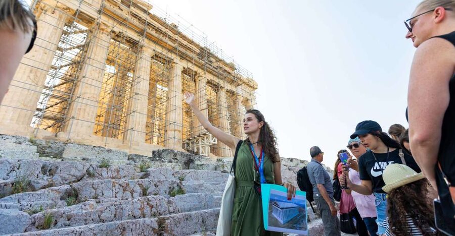 Athens: Early Morning Guided Tour to Acropolis and Museum - From Hadrian’s Arch to the southern slope