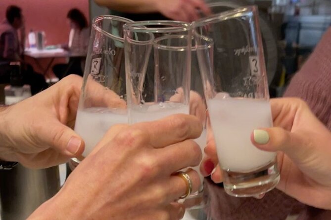 Athens evening food tasting tour-small group - Meze, fava, salad, and ouzo