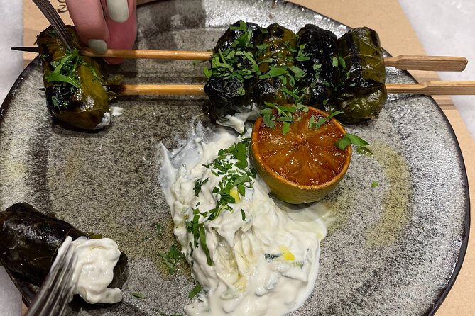 Athens evening food tasting tour-small group - Dessert without a promised baklava stop