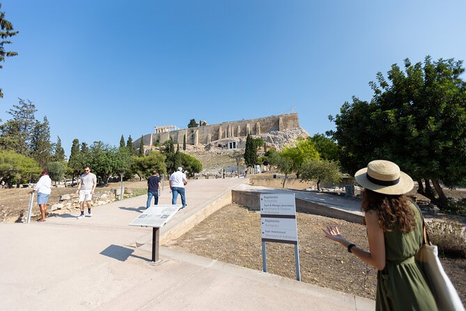 Athens Full Day Tour, Acropolis, Museum & Cape Sounion with Lunch - Walking up to the Acropolis