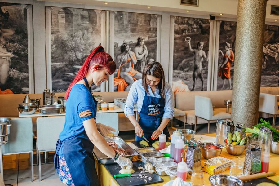 Athens: Greek Cuisine Cooking Class and 3-Course Dinner - Learning the building blocks of Greek cooking