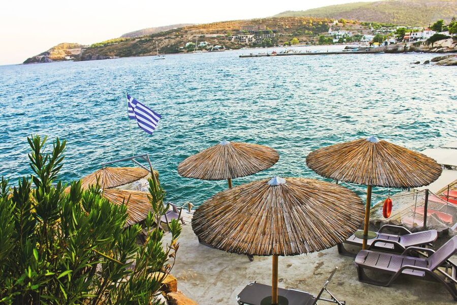 Athens: Guided Day Trip to Aegina Island with Swimming - Riding around the island by coach