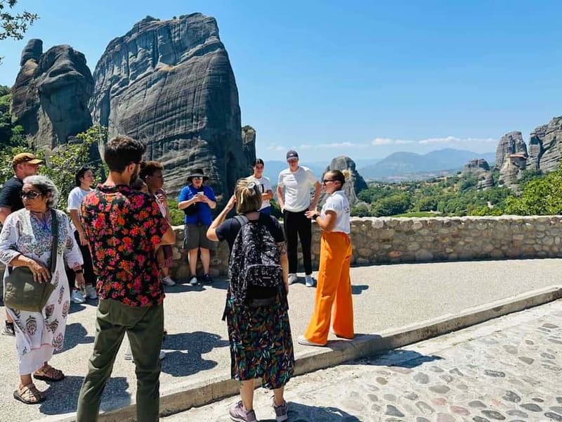 Athens: Guided Tour to Meteora Monasteries & Hermit Caves - Steps, walking, and the physical demands