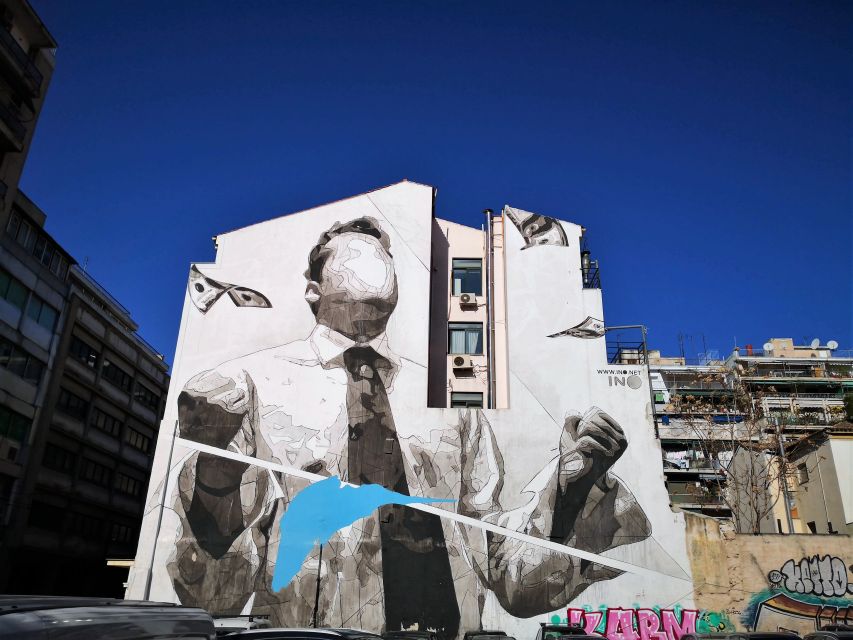 Athens: Guided Urban Street-Art Tour - Omonoia: art beside a complicated urban center