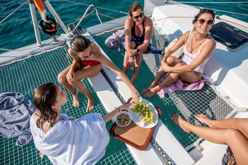 Athens: Half-Day Morning Catamaran Cruise with Meal & Drinks - Meeting the crew at Alimos Marina