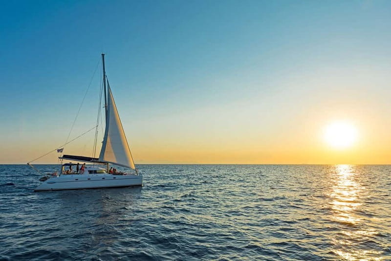 Athens: Half-Day Sunset Catamaran Cruise with Meal & Drinks - Price, transport, and practical planning