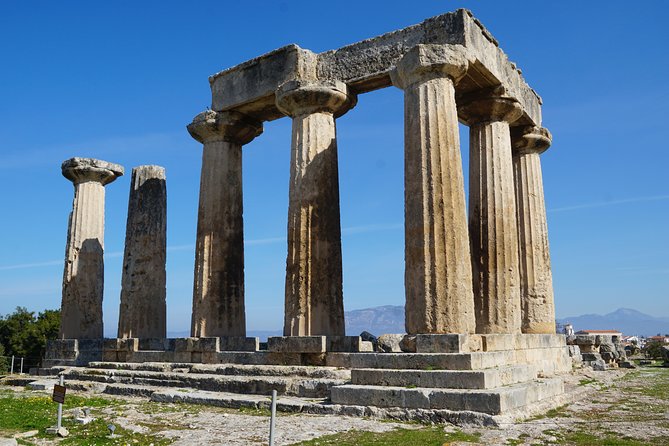 Athens Highlights & Ancient Corinth Full Day Private Tour - Temple of Apollo and the climb to Acrocorinth