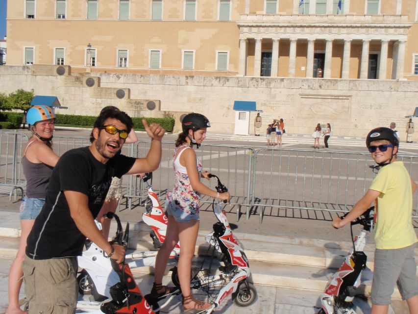 Athens Highlights by Electric Trikke Bike - The National Garden and the Presidential Mansion