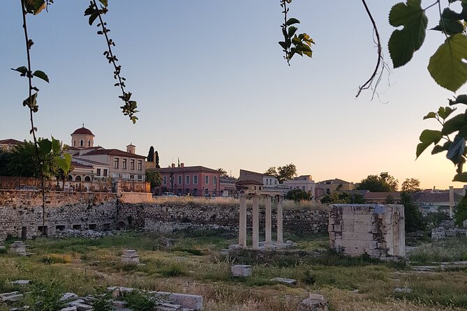 Athens Highlights Evening Tour with Dinner - Small Group Tour - The Ancient Agora and the city behind the monuments