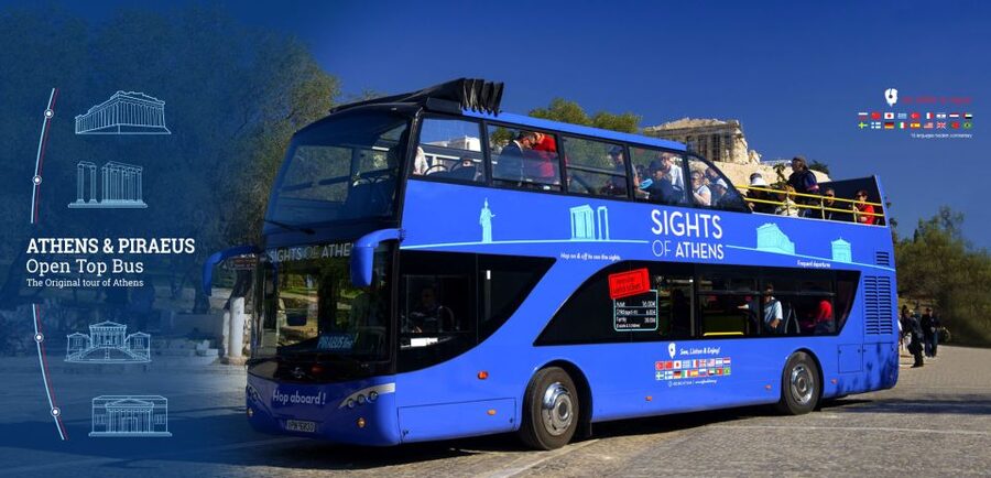 Athens: Hop-On Hop-Off Bus and Acropolis Museum Ticket - Start at stop A4 for the Acropolis Museum
