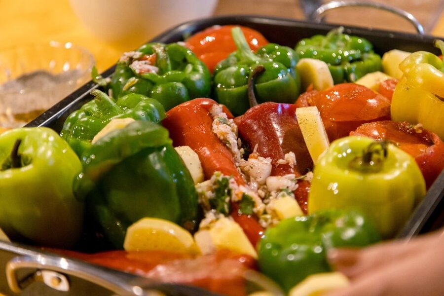 Athens: Kerameikos Stone House Cooking Class - Eating in the garden with local wine