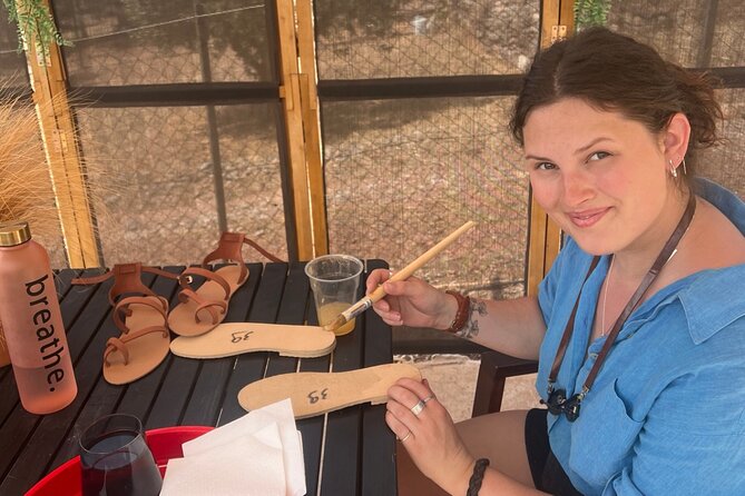 Athens Make Your Own Greek Leather Sandals Workshop - A good choice for families and special occasions