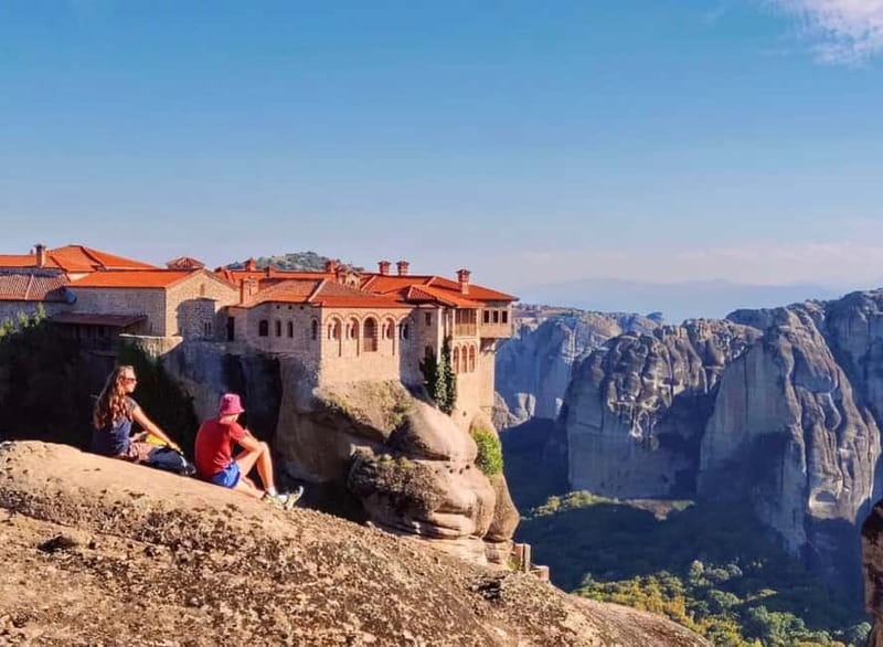Athens: Meteora Monasteries Day Trip with Caves and Lunch - Visiting Great Meteoron Monastery