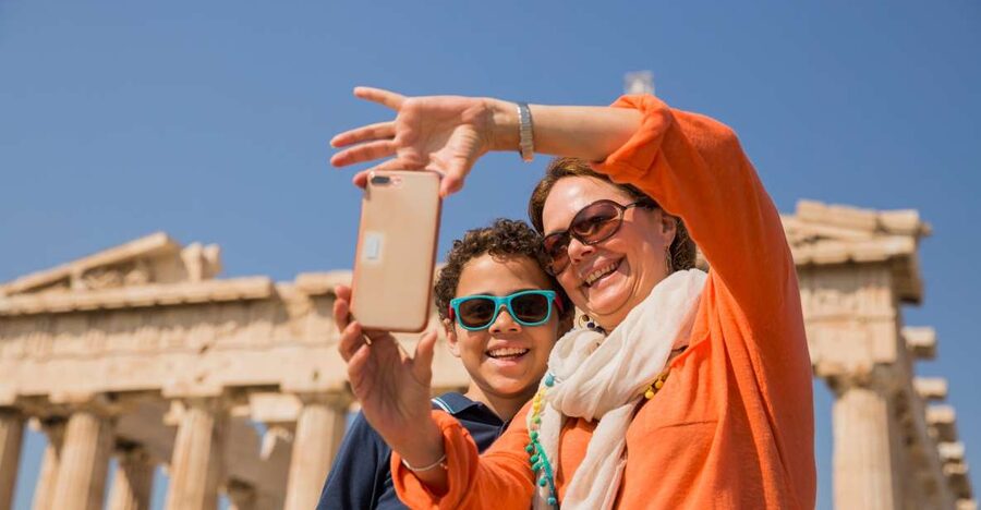 Athens: Mythology Tour for Families - Climbing through the Propylaea