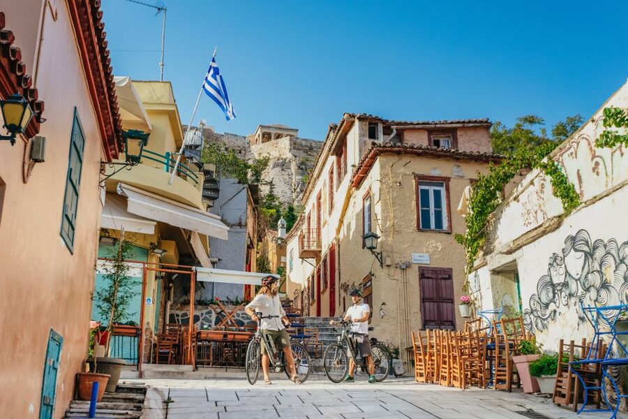 Athens: Old Town Highlights Guided E-Bike Tour - What the guides add to the ride