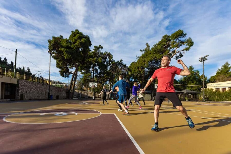 Athens: Olympic Games Workout Session - The Panathenaic Stadium finish