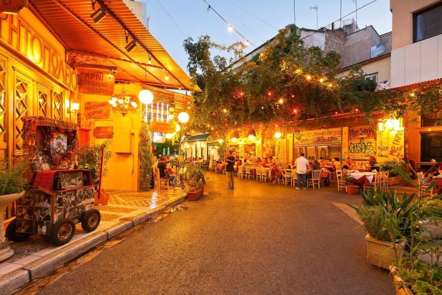 Athens: Premium Food and Wine Tasting Tour in the evening - A Full Greek Dinner, Not Just More Samples