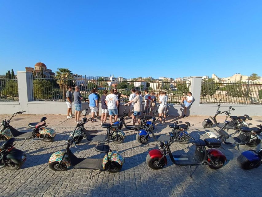 Athens: Premium Guided E-Scooter Tour in Acropolis Area - Key things to know before you book