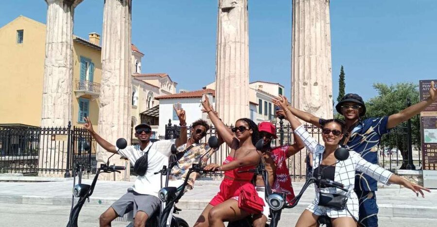 Athens: Premium Guided E-Scooter Tour in Acropolis Area - Kerameikos, where Athens met its dead and its craftsmen