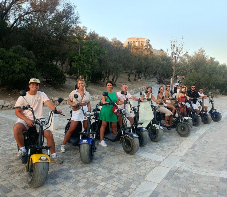 Athens: Premium Guided E-Scooter Tour in Acropolis Area - Hadrian’s Arch and the Temple of Olympian Zeus