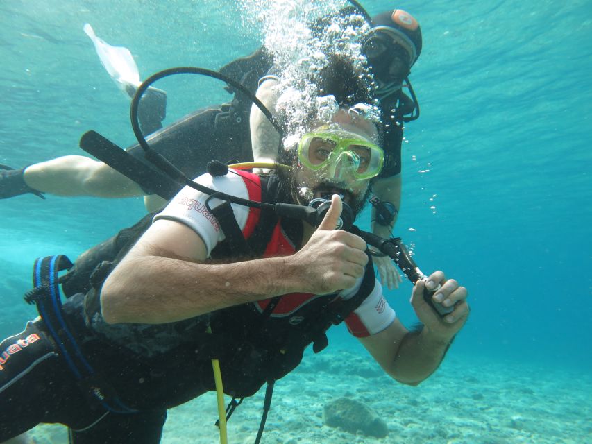 Athens: Private Discover Scuba Diving for Beginners - Warm, clear water and a shallow first descent