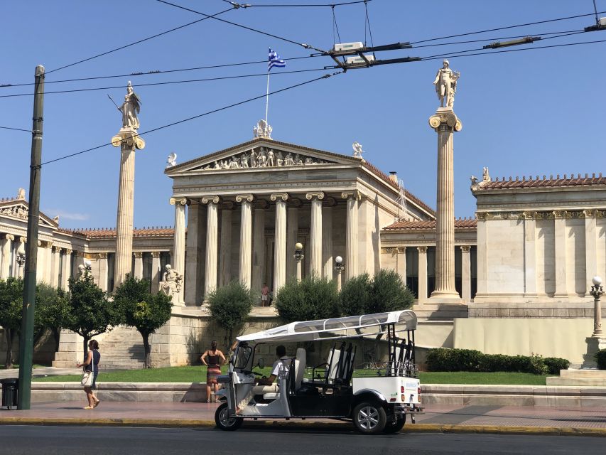 Athens: Private Evening Sightseeing Tour by Electric Tuk-Tuk - Kolonaki and the modern side of Athens