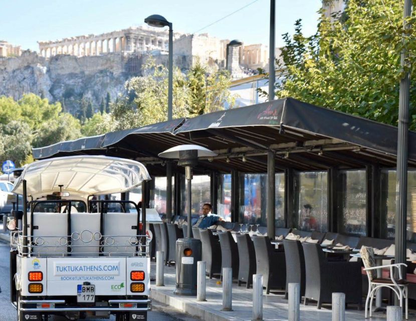 Athens: Private Evening Sightseeing Tour by Electric Tuk-Tuk - The Olympic Stadium, Temple of Zeus, and Hadrian’s Arch