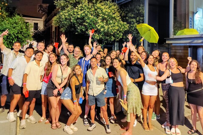 Athens Pub Crawl with 1hr Open Bar & VIP Nightclub Access - Gazi on selected nights