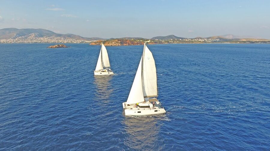 Athens: Riviera Catamaran Cruise with Meal and Drinks - Hotel pickup and the ride to Alimos Marina