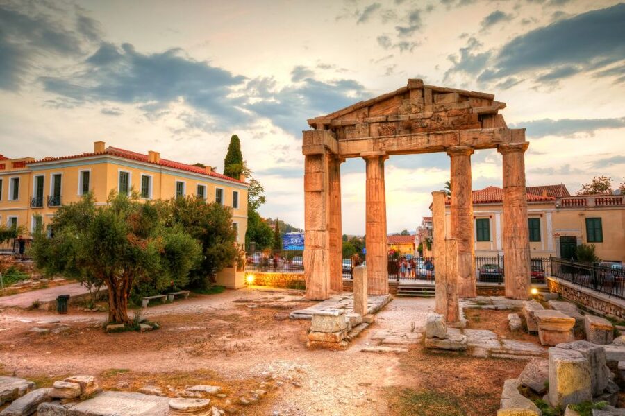 Athens: Roman Agora E-Ticket and Audio Guide - Entering through the Gate of Athena Archegetis