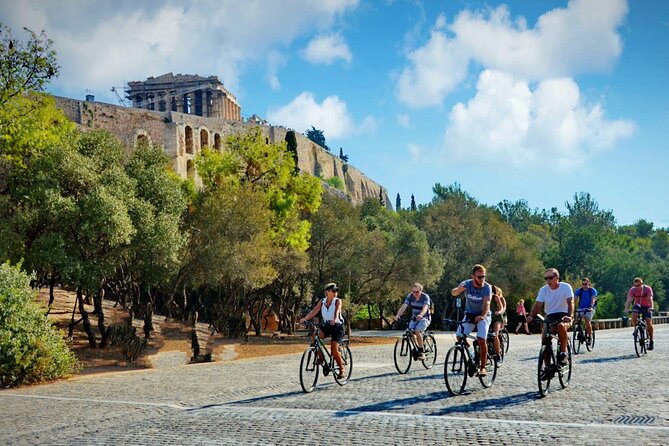 Athens Scenic Bike Tour with an Electric or a Regular Bike - Roman Agora, the Cathedral, and Plaka’s old streets