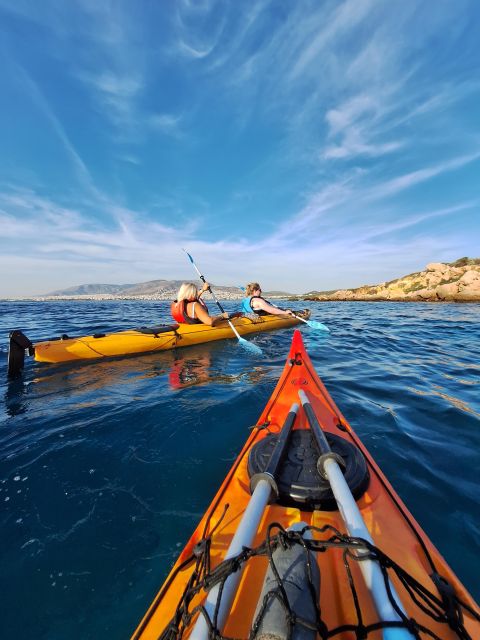 Athens: Sea Kayak Sunset Tour - A gentle 2.5-kilometer paddle along the Riviera