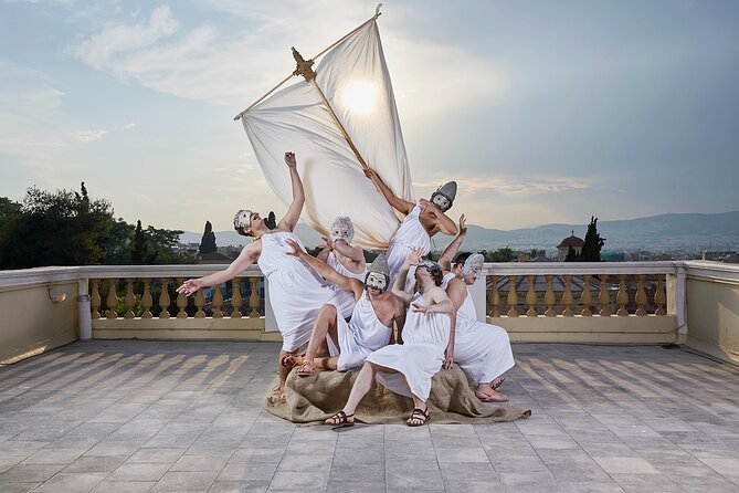Athens Skip the Line: Open Air Ancient Greek Theatre Performance - Greek actors, homemade costumes, and comic timing