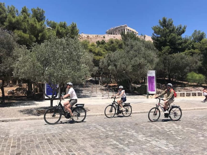 Athens: Small-Group E-Bike Tour of Historic Highlights - Hadrian’s Library and the Tower of the Winds