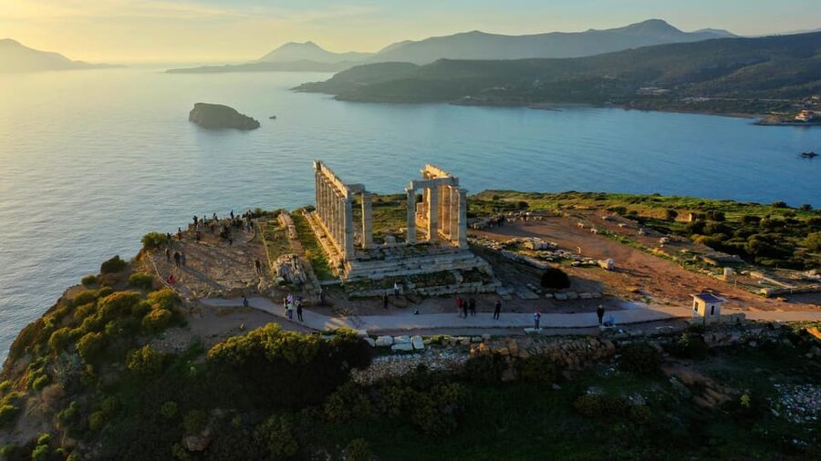 Athens: Sounio Poseidon Temple and Athenian Riviera Day Trip - The Temple of Poseidon at Cape Sounio