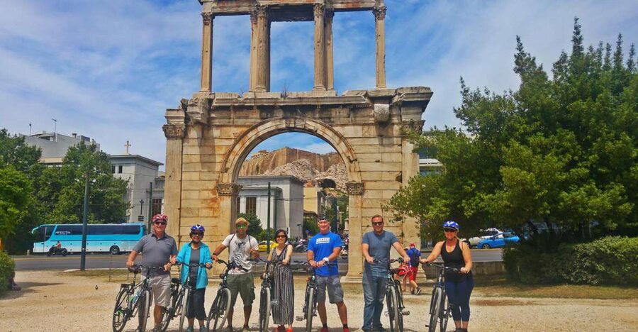 Athens: Sunset Bike Tour - Starting beneath the Acropolis