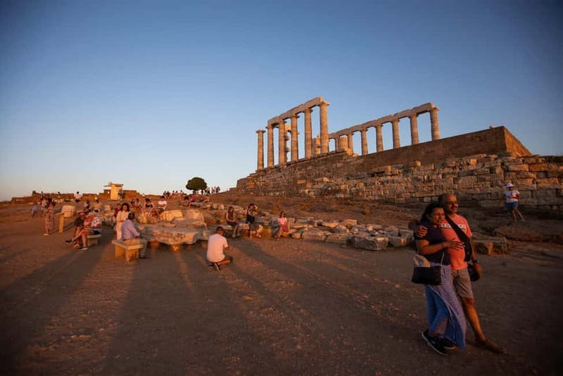 Athens: Sunset Tour to Cape Sounion & the Temple of Poseidon - Meeting Near the Acropolis Metro Station