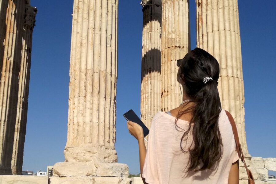 Athens: Temple of Olympian Zeus Ticket and Audio Tour - Zeus, Theseus, and the founding of Athens