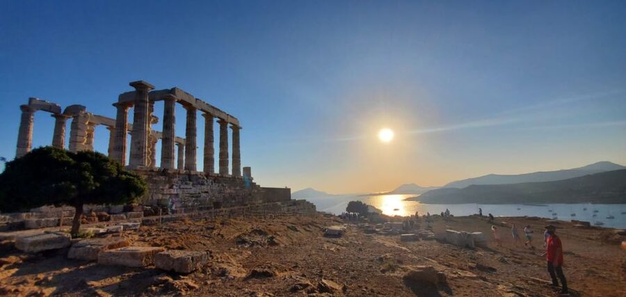 Athens: Temple of Poseidon and Cape Sounion Sunset Tour - The myths behind the headland