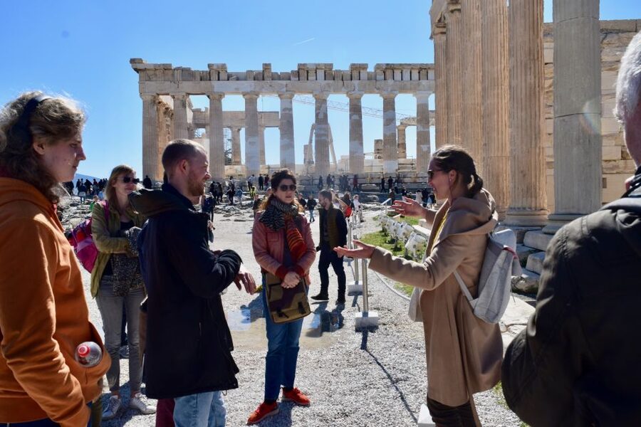 Athens: The Acropolis and Acropolis Museum Tour in German - Beginning at the Theatre of Dionysus