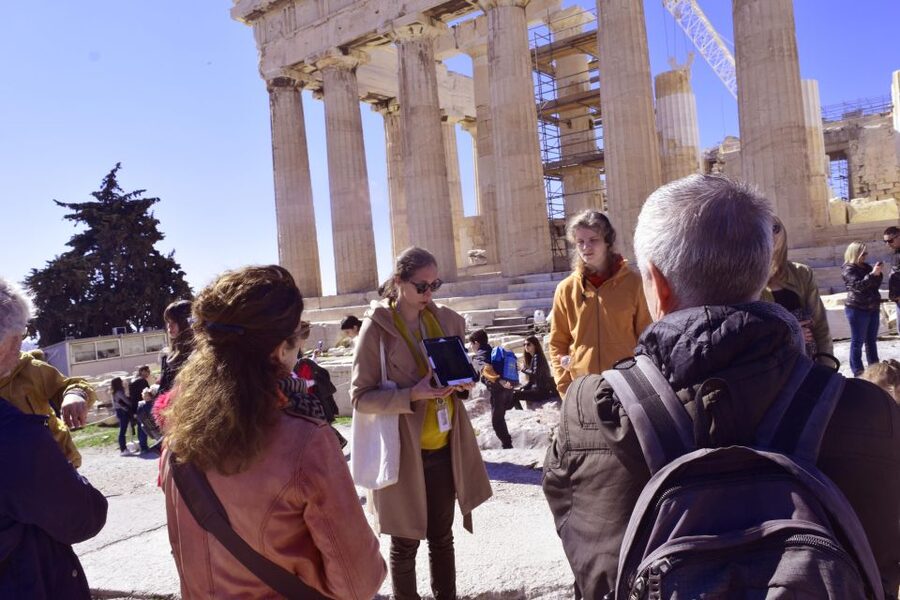 Athens: The Acropolis Guided Walking Tour in Dutch - The 360-degree view over Athens
