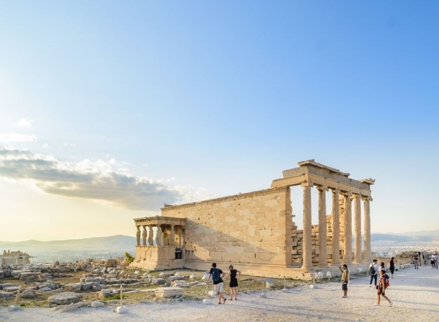 Athens: The Acropolis Walking Group Tour with a French Guide - Propylaeum and the Temple of Athena Nike